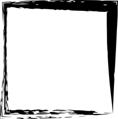 Obraz premium square box design illustration isolated on transparent background