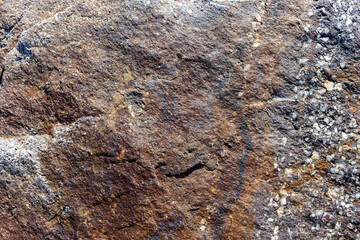 Rock, stone, textured. Background for design. Stones texture nature photo. Rock background. Mountain close-up. Mountain texture. High quality photo.