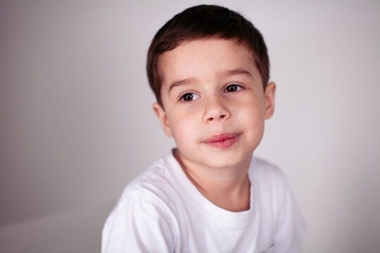Fedor is a boy from Russia with smile