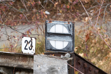 Signal Sh 0 an Prellbock