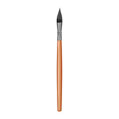 equipment artist paint brush cartoon vector illustration