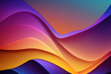 Modern abstract desktop background. Generative ai. 