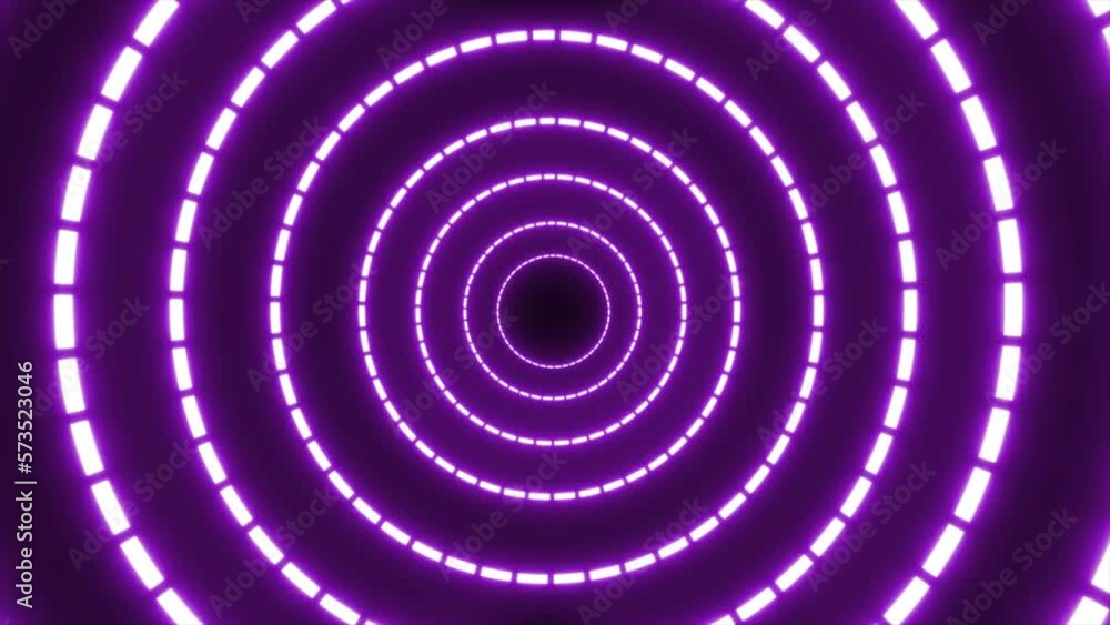 Poster light circle motion, abstract high tech glowing circle motion background, shiny neon circle moving, 