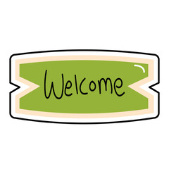 Bubble chat text hand lettering vector