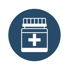 Obraz premium Antibiotic Vector Icon