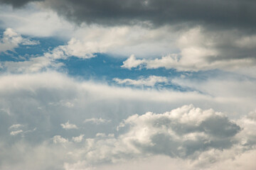 sky with clouds as background