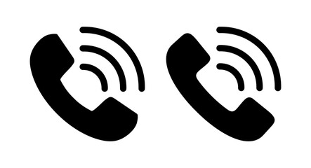 Call icon vector illustration. telephone sign and symbol. phone icon. contact us