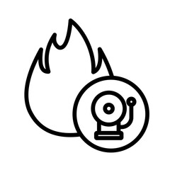 Alarm bell Vector Icon

