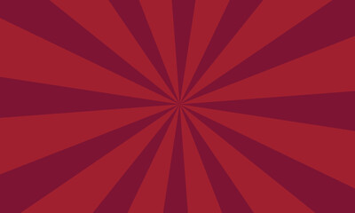 Red background with rays for circus