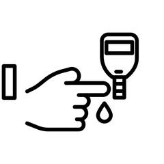 Blood picker Vector Icon

