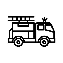 Fire brigade Vector Icon

