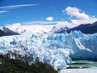 glaciar, hielo, nieve, frio