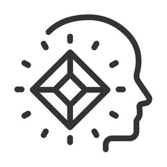 Pixel perfect, editable stroke, up scalable, line, vector bloop icon.