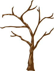 Tree png graphic clipart design