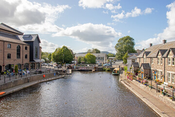 Brecon canal in the summertime.