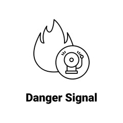 Alarm bell Vector Icon

