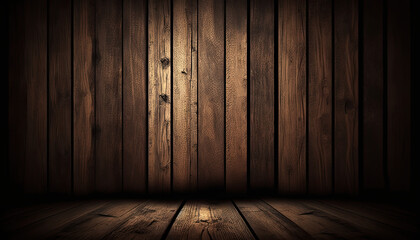 Background wood texture created with generative AI