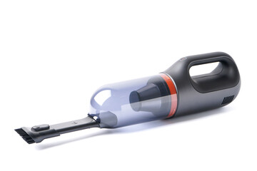 Car vacuum cleaner isolated on white background.