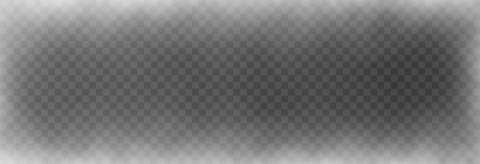 Vector fog or smoke on isolated transparent background. Smoke, fog or cloud png. White smoke png.