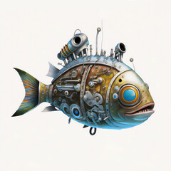 Ultramodern robotic fish with unique features