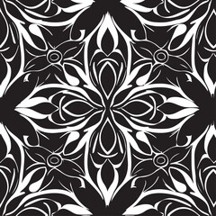 Fototapeta premium Experience modern art with a touch of elegance using our authentic and classic designs. Our artistic and symmetrical patterns, featuring geometrical shapes and paisley prints