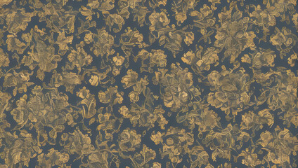 アンティーク生地の背景　ビンテージ　壁紙