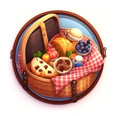 Logo Of A Picnic Baske