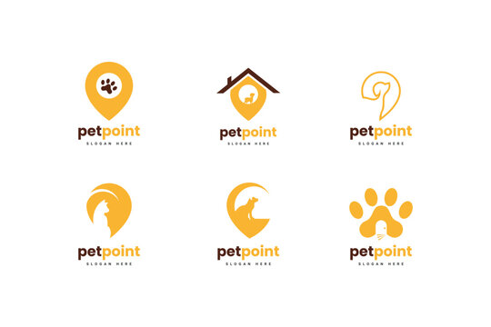 Pet Shop Vector Logo Illustration is a clean and professional logo template suitable for any business or personal identity related to animal lovers, pet shops, veterinary clinics, etc.