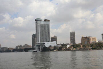 Obraz premium city skyline