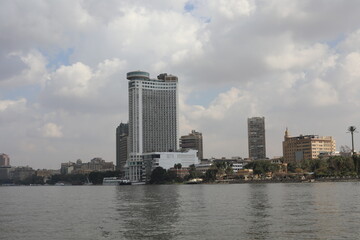 Naklejka premium city skyline