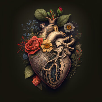 Anatomical heart tattoo  Anatomical heart tattoo Heart tattoo designs Heart  tattoo