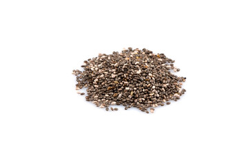 Chia seeds closeup