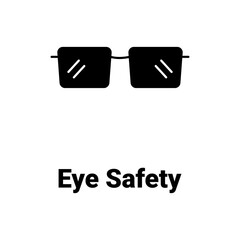 Eye protection Vector Icon

