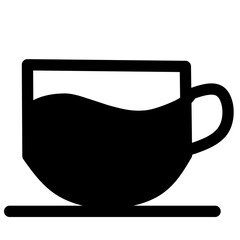 Coffee Icon Line, Icon for Coffeeshop