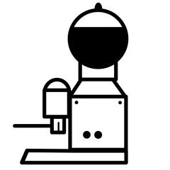 Coffee Icon Line, Icon for Coffeeshop