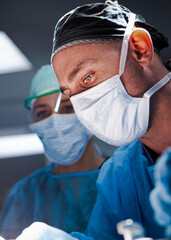 Surgical Trainees during a maxillofacail simulated surgery lab