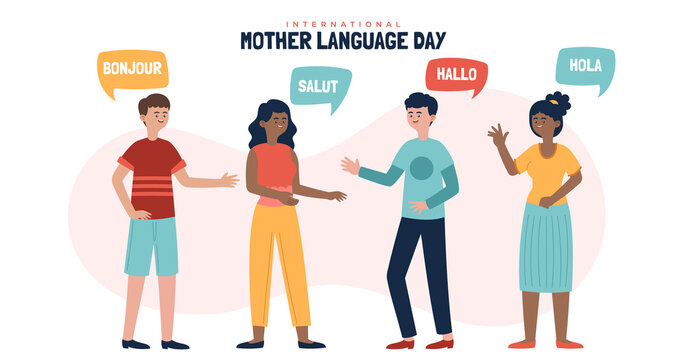 international mother language day background. mother language day. mother. day