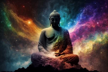  The Philosophy of Buddha. Generative AI. © dimensdesign