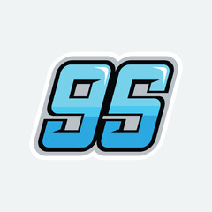 95 racing numbers