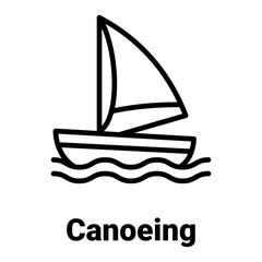 Boat Vector Icon

