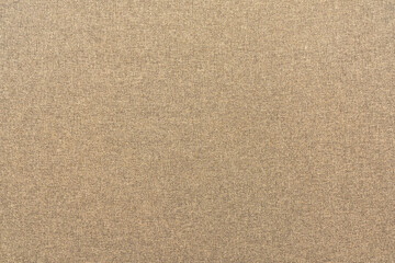 Plakat The texture of beige plain cotton fabric. Abstract background