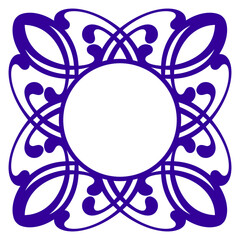 Luxury ornamental colorful mandala design background pattern