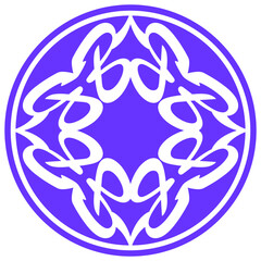 Luxury ornamental colorful mandala design background pattern