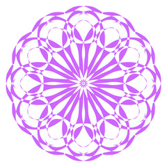 Luxury ornamental colorful mandala design background pattern