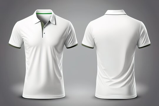 white polo t shirt template