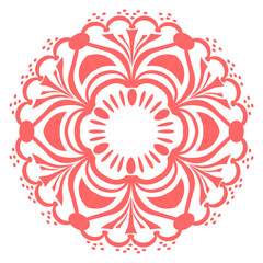 Luxury ornamental colorful Mandala design background pattern