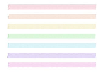 水彩風手書きのラインセット