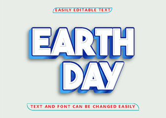 3d text effect design is an easily editable template