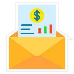 Mail Sticker Icon
