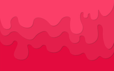 Pink rose colored background with waved pattern and gradient